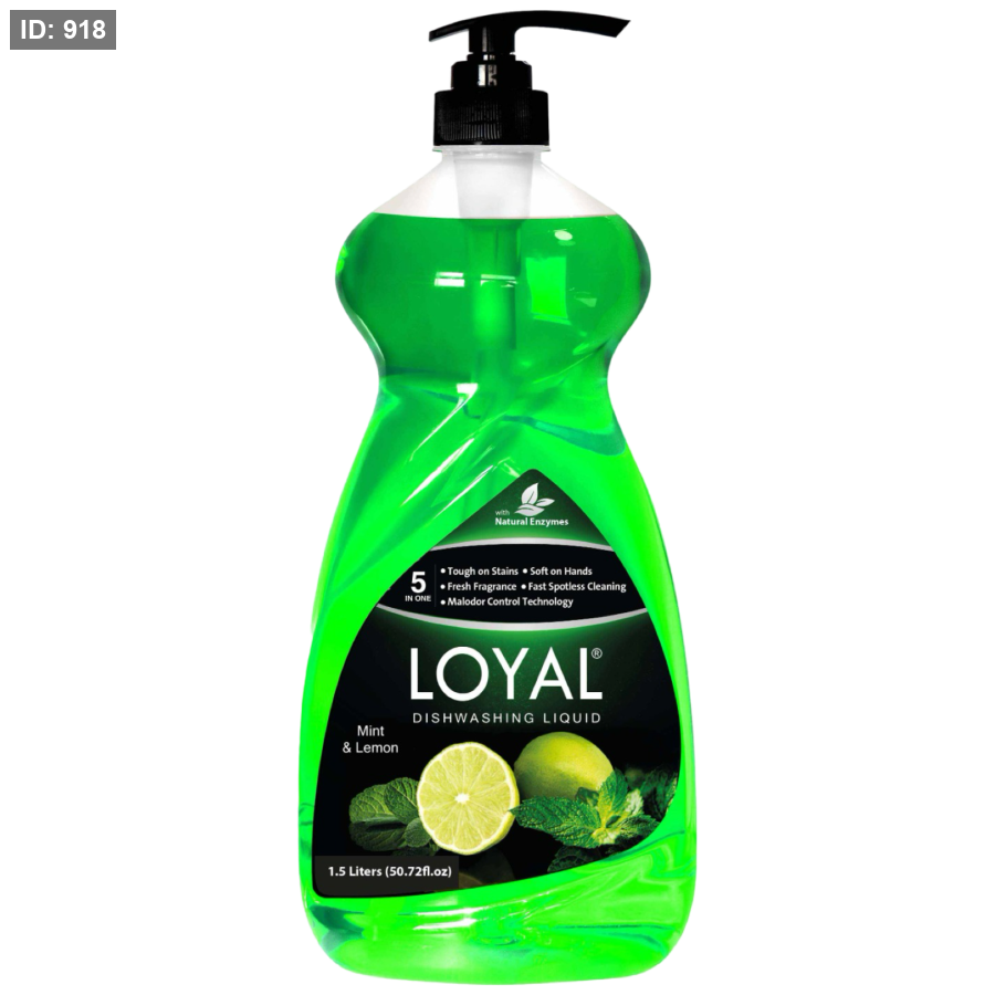 لويال سائل جلي 1.5لتر أخضر