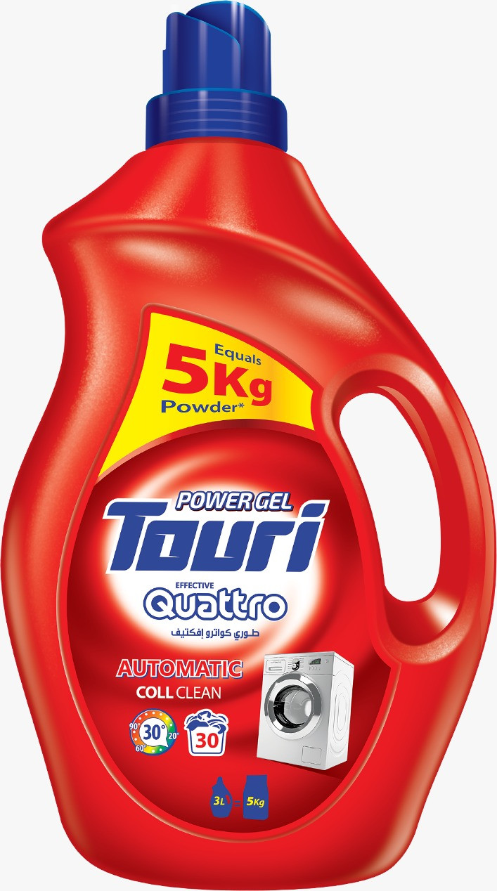 توري سائل غسيل الملابس اتوماتيك 3 لتر