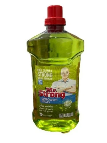  مستر سترونج منظف مركز متعدد الإستعمال لجميع الأسطح 2100 مل أخضر