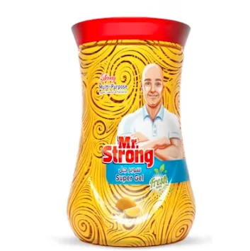 جل أرضيات مستر سترونج لون أصفر 1ك