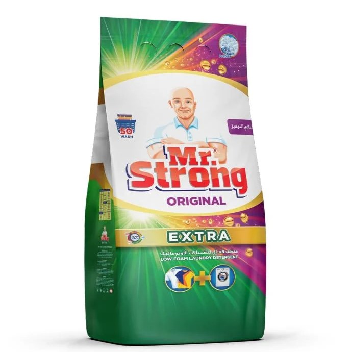  مسحوق غسيل ملابس 4ك مستر سترونج