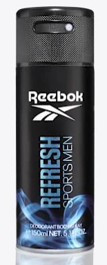 ريبوك مزيل عرق بخاخ للرجال ريفريش سبورتس للرجال 150 ML