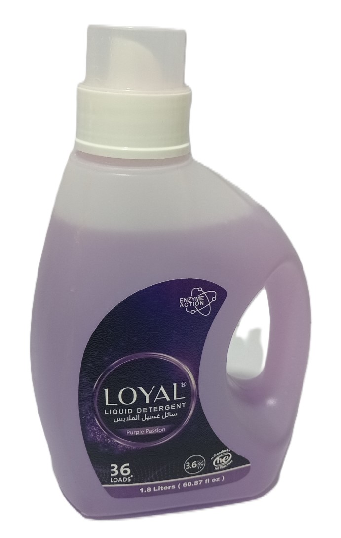 لويال سائل غسيل ملابس 1.8لتر الارجواني