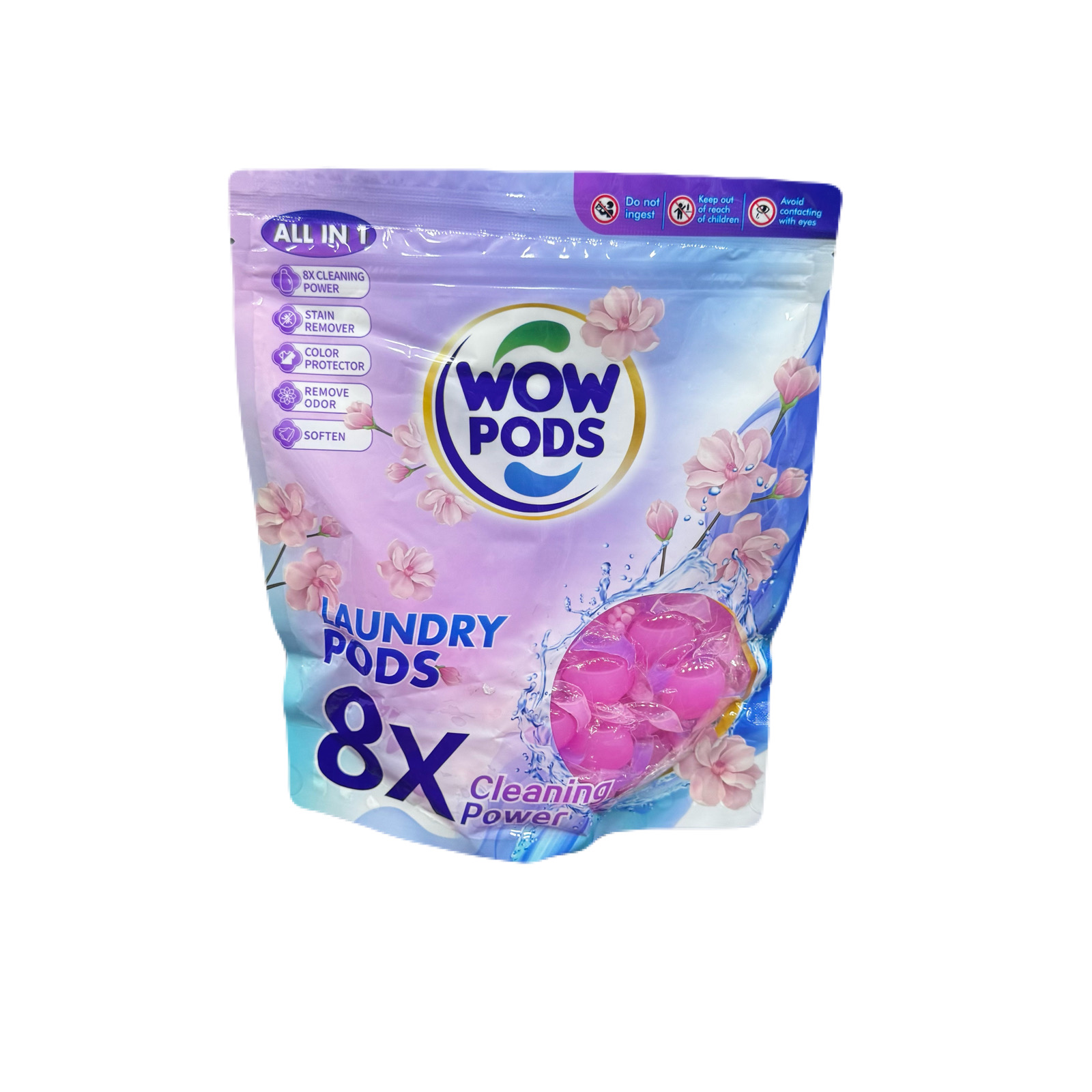 واو بودز اقراص غسيل للغسلات الاوتوماتيكية 40 قرص