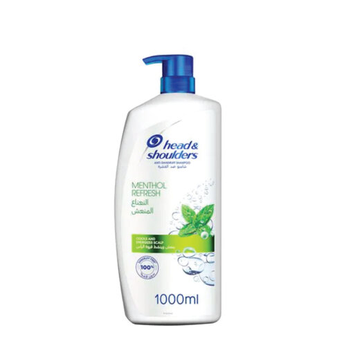 هيد اند شولدرز النعناع المنعش 1000 مل
