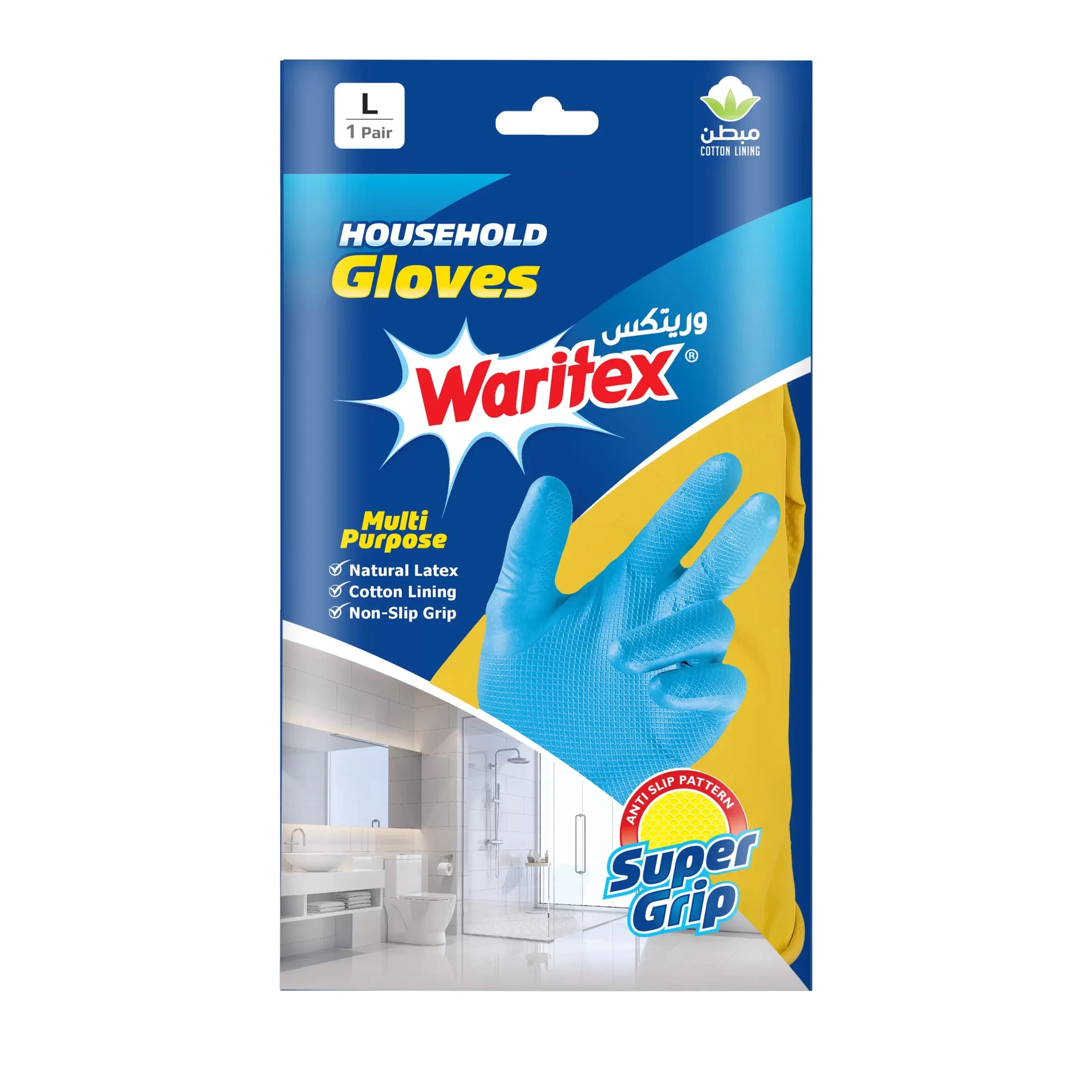 ويرتكس كفوف جلي حجم لارج