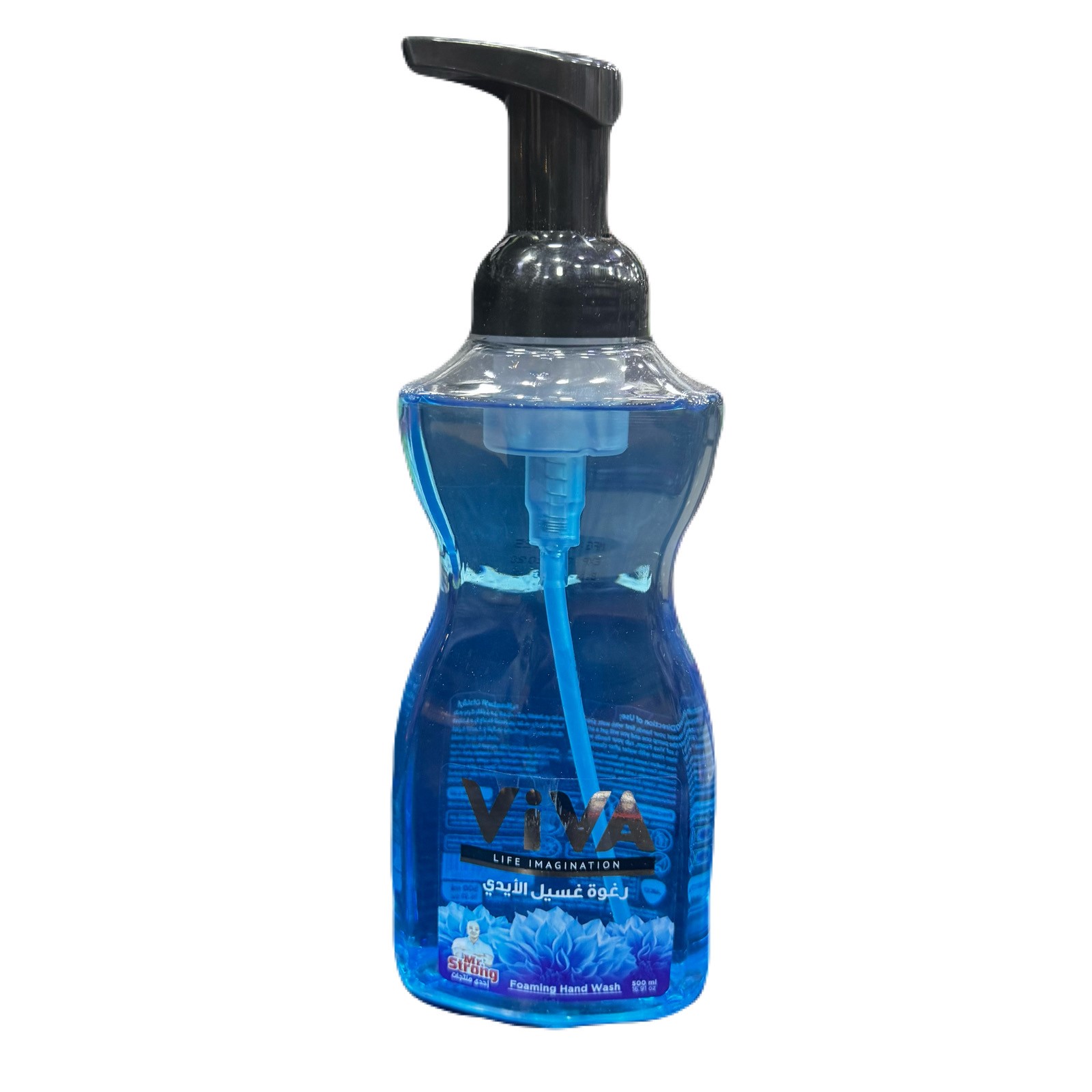 رغوة غسيل الأيدي فيفا 500 مل أزرق