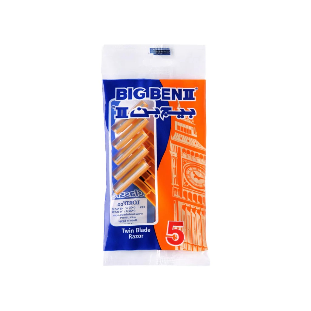 بيح بن شفرات حلاقة 5 شفرت