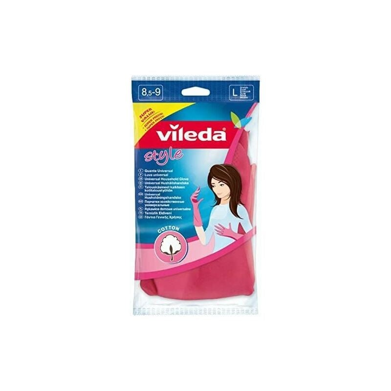 فيلدا كفوف جلي لون زهري حجم